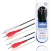 Bandridge VAL4202 Stereo Audiokabel 2x Rca Male - 2x Rca Male 2.00 M Zwart