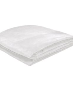 Bankhoes micro-suede crème 140 x 210 cm