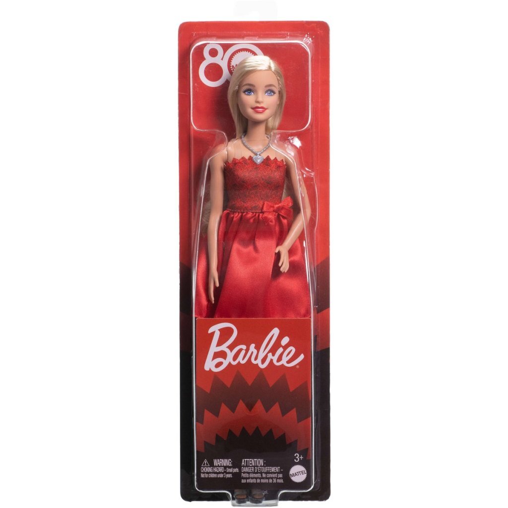 Barbie 80th Anniversary Ruby Red Pop - Image 5