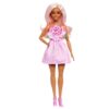 Barbie Fashionista Pop met Roze Roos Jurk