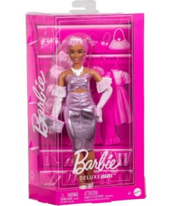 Barbie Fashionsta Pop Deluxe met Metallic Roze Haar
