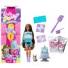 Barbie Party Unboxed Pop met Blauwe Jurk