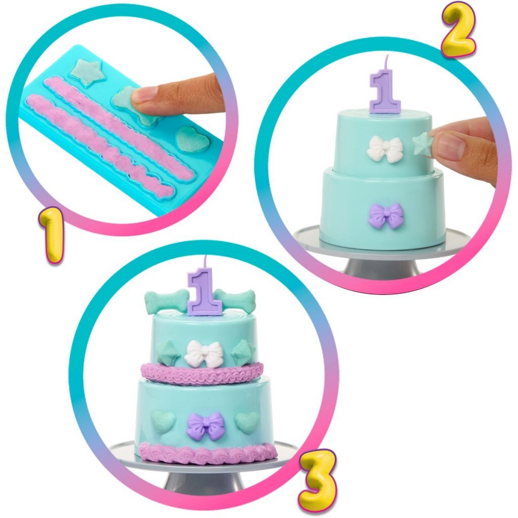 Barbie Party Unboxed Pop met Blauwe Jurk - Image 4