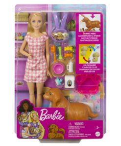 Barbie Pop + Hond met Puppies