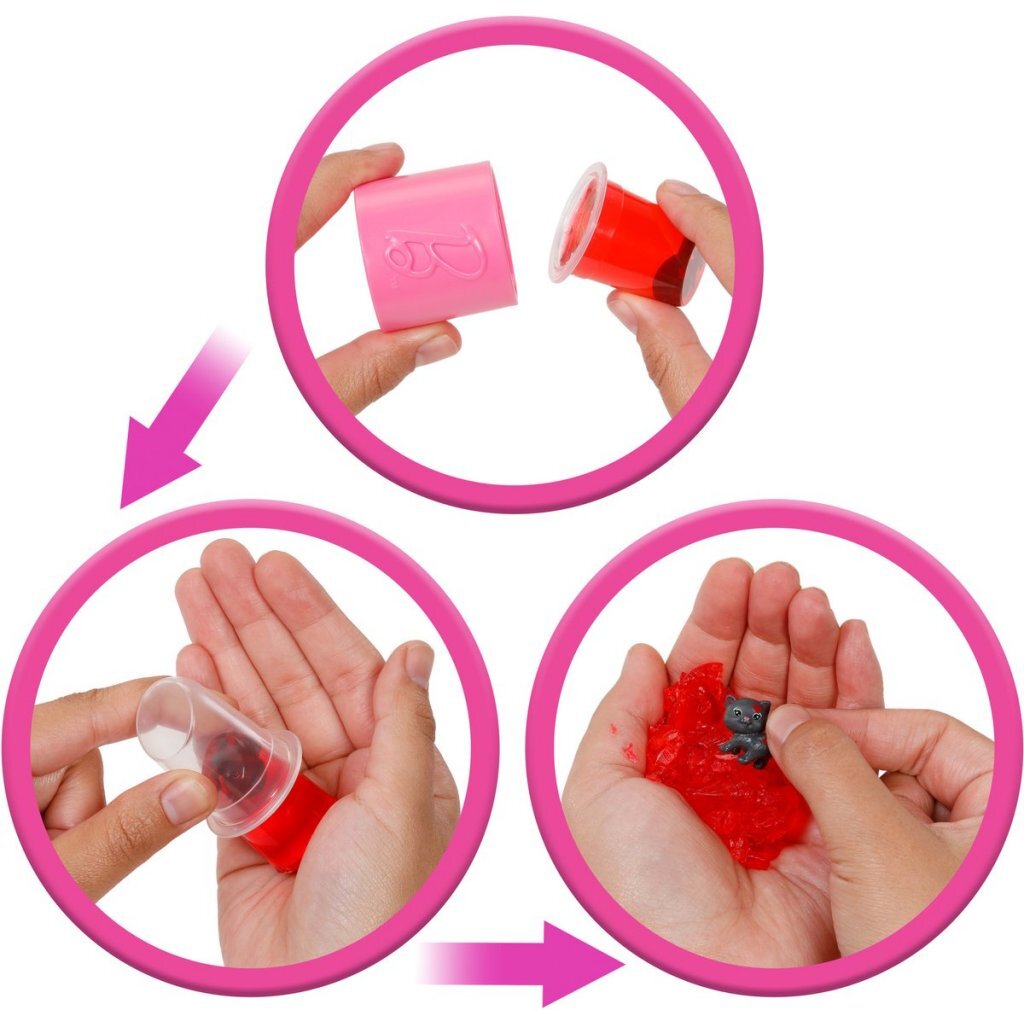 Barbie Reveal Party Unbox Glam Red Doll - Image 5