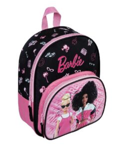 Barbie Rugzak 30x25x10 cm Roze/Zwart