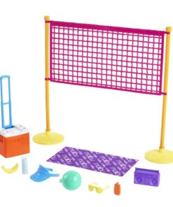Alternative view of Barbie The Ocean Beach Volleyball Speelset