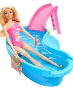 Alternative view of Barbie Zwembad met Pop