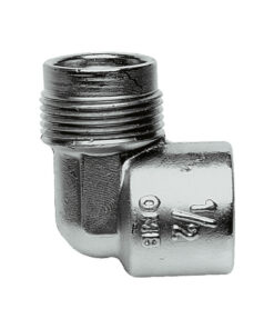 Basic Comfooraansluit 1/2 Haaks Gastec