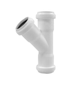 Basic Y-stuk 40mm-45 3xmof Wit Pp