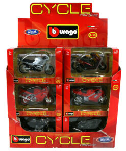 Alternative view of Bburago 1:18 Cycle Assorti Display 18 Stuks