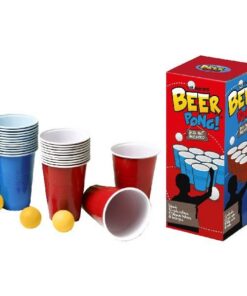 Beer Pong 20 Bekers en 6 Balletjes