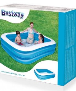 Alternative view of Bestway Opblaasbaar Zwembad 262x175x51 cm Blauw/Wit