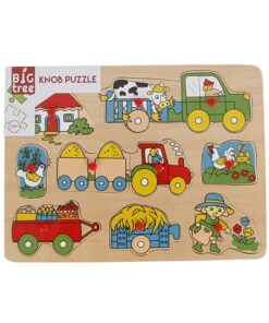 Alternative view of Big Tree Houten Knopjespuzzel