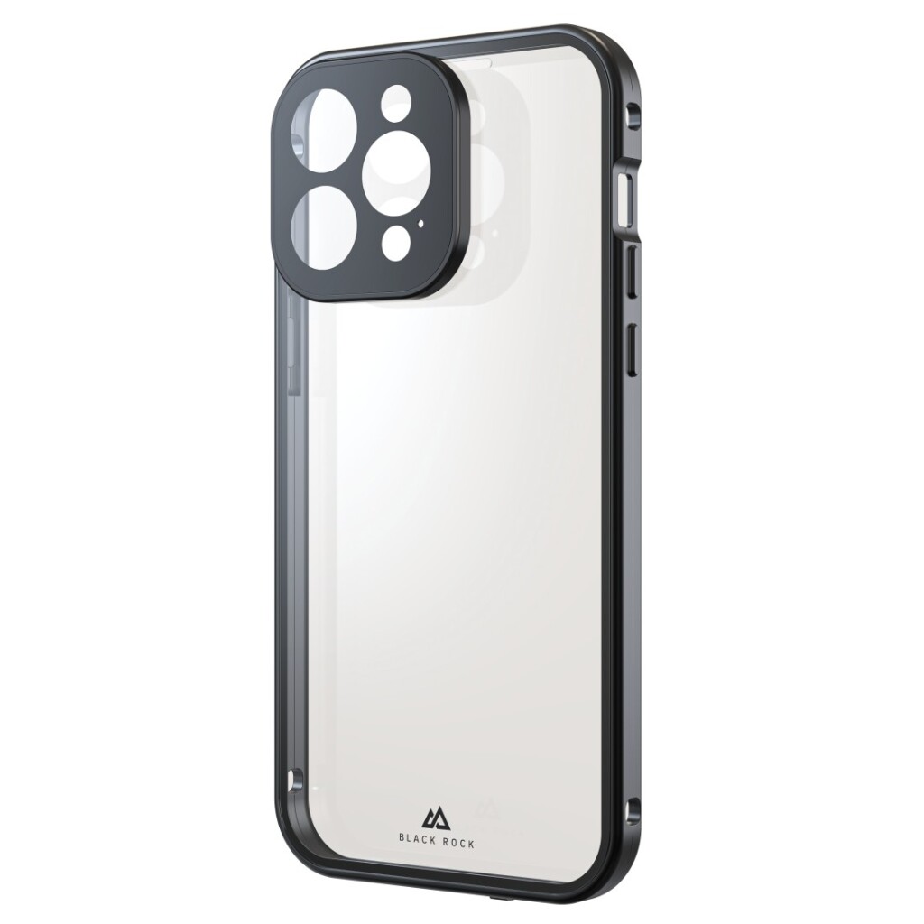 Black Rock 360 Glas Cover Voor Apple IPhone 15 Pro Max Zwart - Image 2