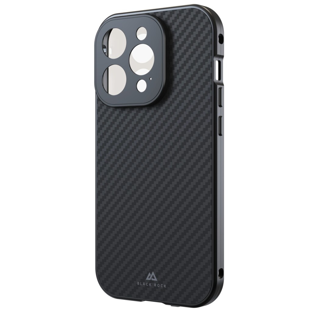 Black Rock 360 Glas Cover Voor Apple IPhone 15 Pro Real Carbon - Image 2