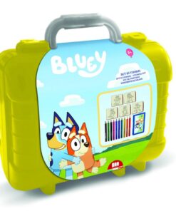 Bluey Kleuren Stempel Kofferset