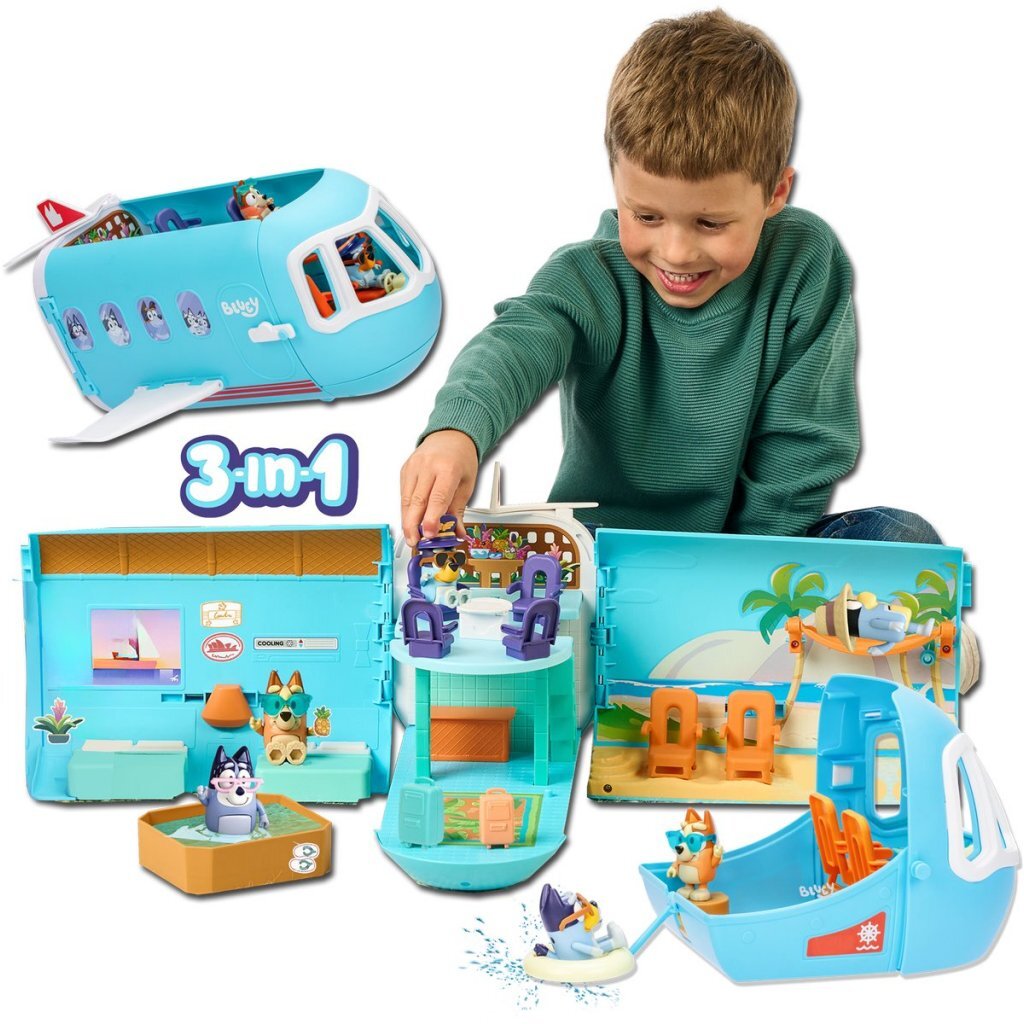 Bluey Mega 3in1 Vliegtuig + Geluid - Image 3