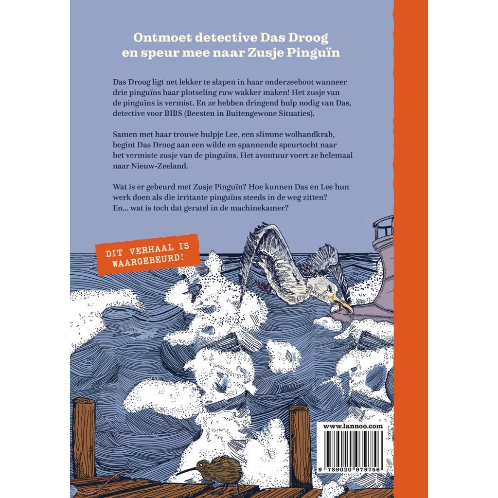 Boek Das Droog en de Zaak van Zusje Pinquin - Image 2