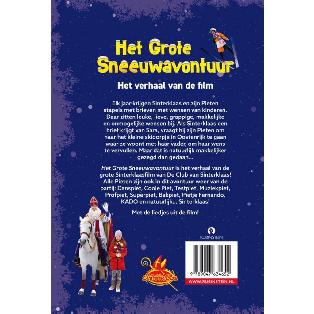 Boek De Club van Sinterklaas Het grote Sneeuwavontuur - Image 2