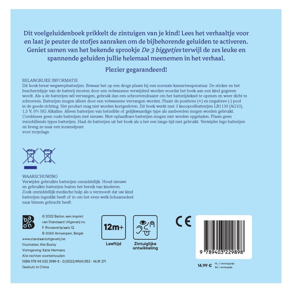 Boek De Drie Biggetjes - Image 2