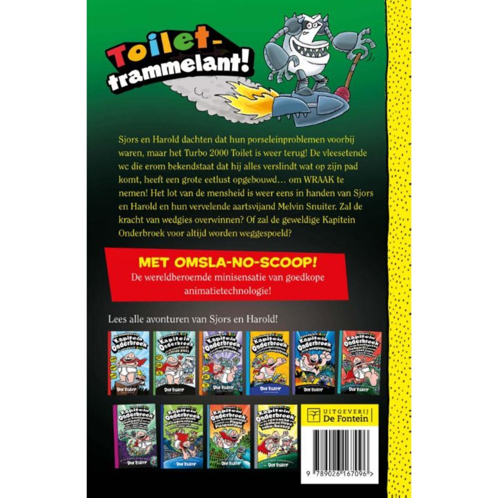 Boek Kapitein Onderbroek en de Turbulente Terugkomst van het Turbo 2000 Toilet - Image 2