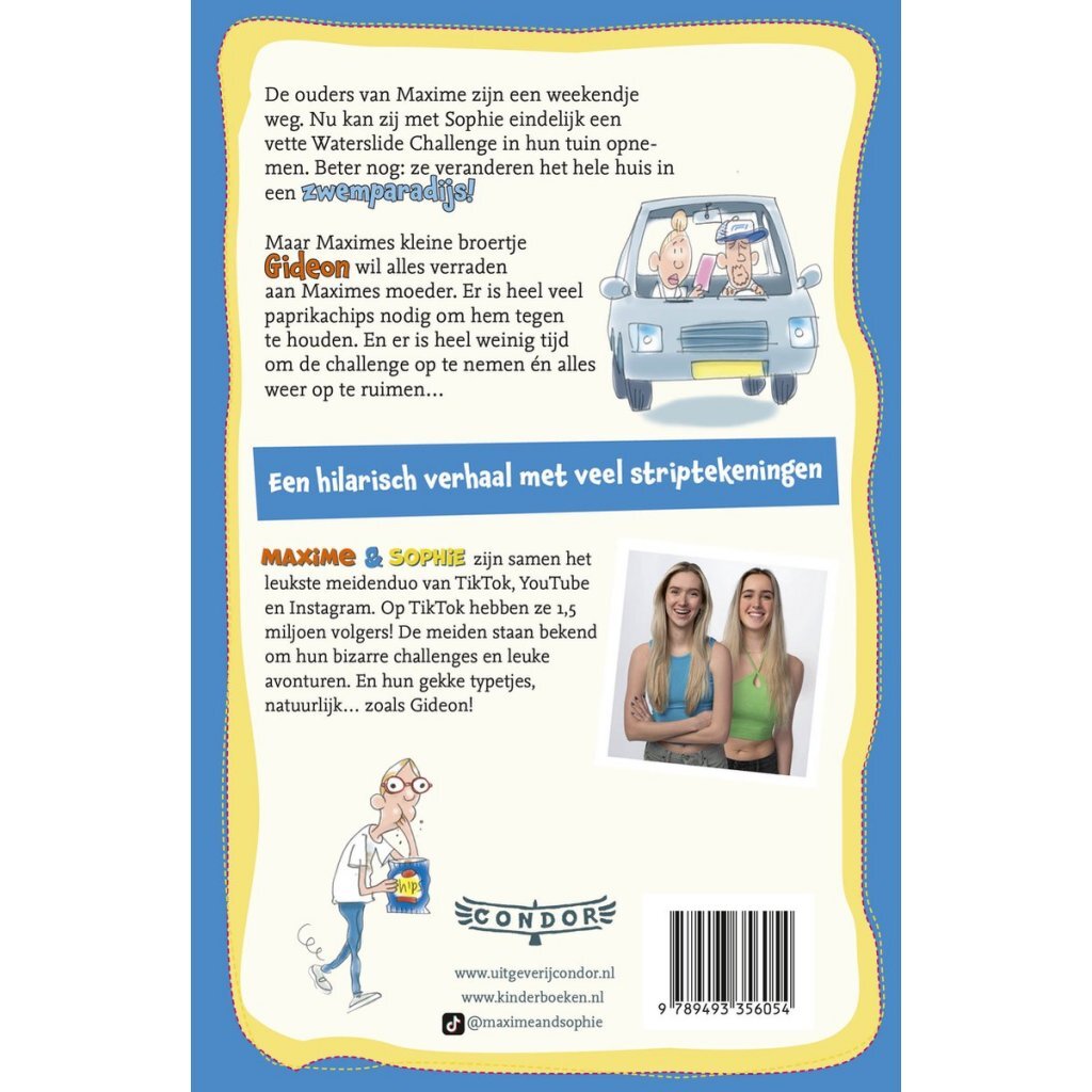 Boek Maxime en Sophie De Grootste Challenga Ooit - Image 2
