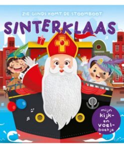Boek Mijn Kijk en Voelboekje Sinterklaas