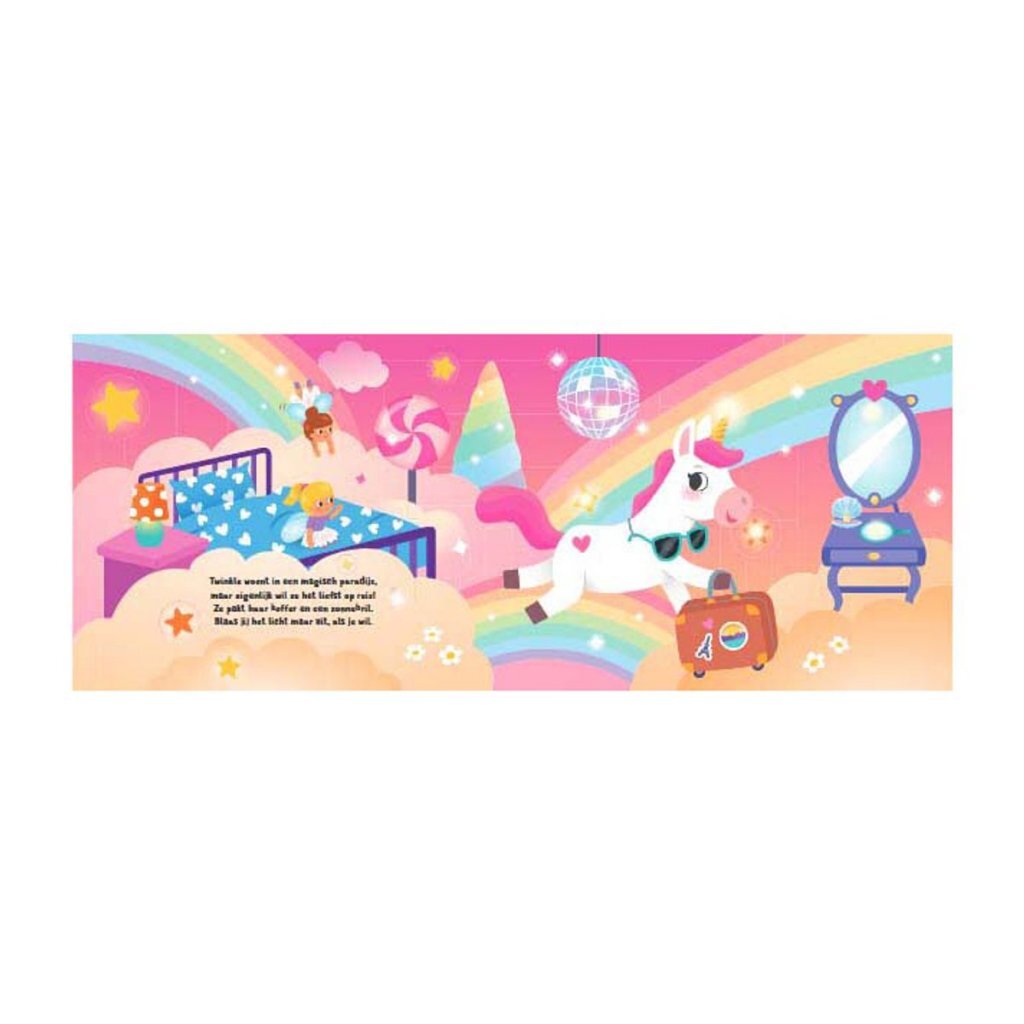 Boek Slaap Lekker Kleintje Unicorn + Licht - Image 3