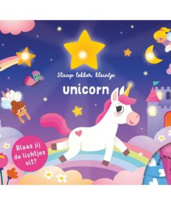 Boek Slaap Lekker Kleintje Unicorn + Licht