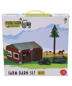 Boerderij met Tractor en Dieren Schaal 1:50