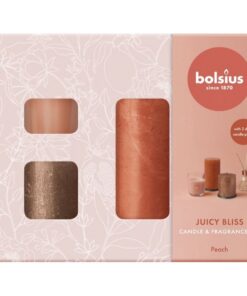 Bolsius Giftset Juicy Bliss Perzik 6-delig