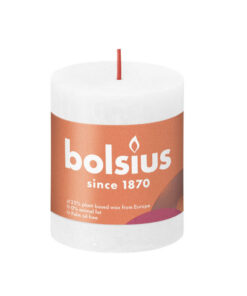 Bolsius Stompkaars 8x6.8 cm Wit
