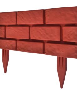 Borderranden 11 st met baksteenontwerp
