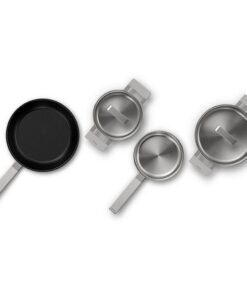 Alternative view of Bosch HEZ9SE040 Pannenset 4-delig Glas/RVS