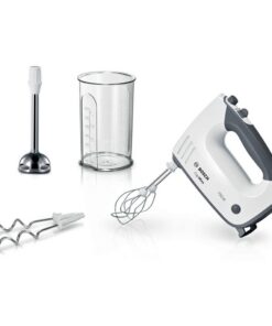 Bosch MFQ37470 ErgoMixx Handmixer Wit/Grijs