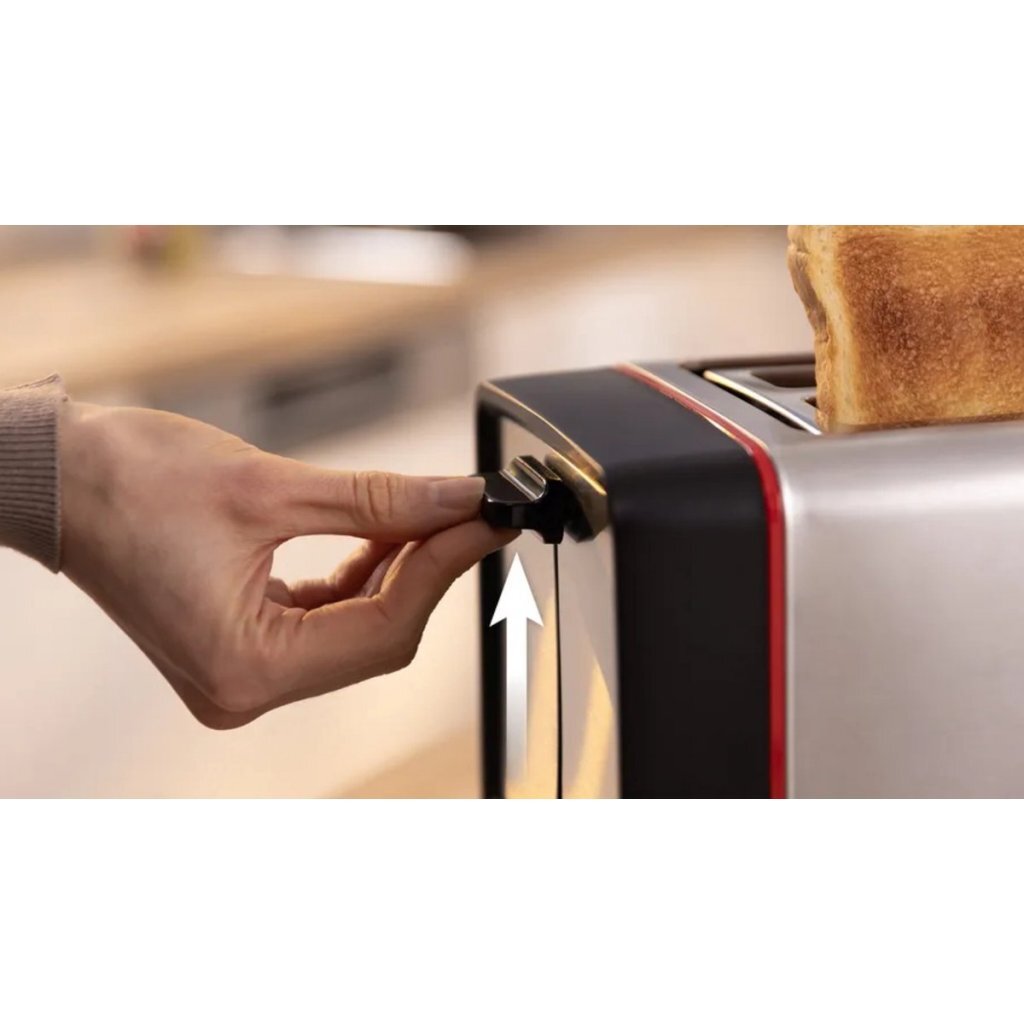 Bosch TAT6M420 MyMoment Broodrooster RVS/zwart/Rood - Image 5