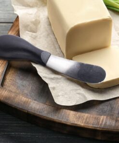 Alternative view of Botermesje 12.5 cm RVS/Zwart