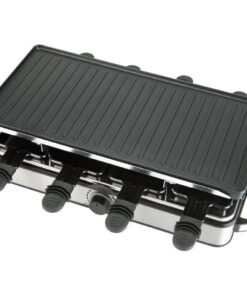 Bourgini Gourmette Reclette Pure Zwart/RVS