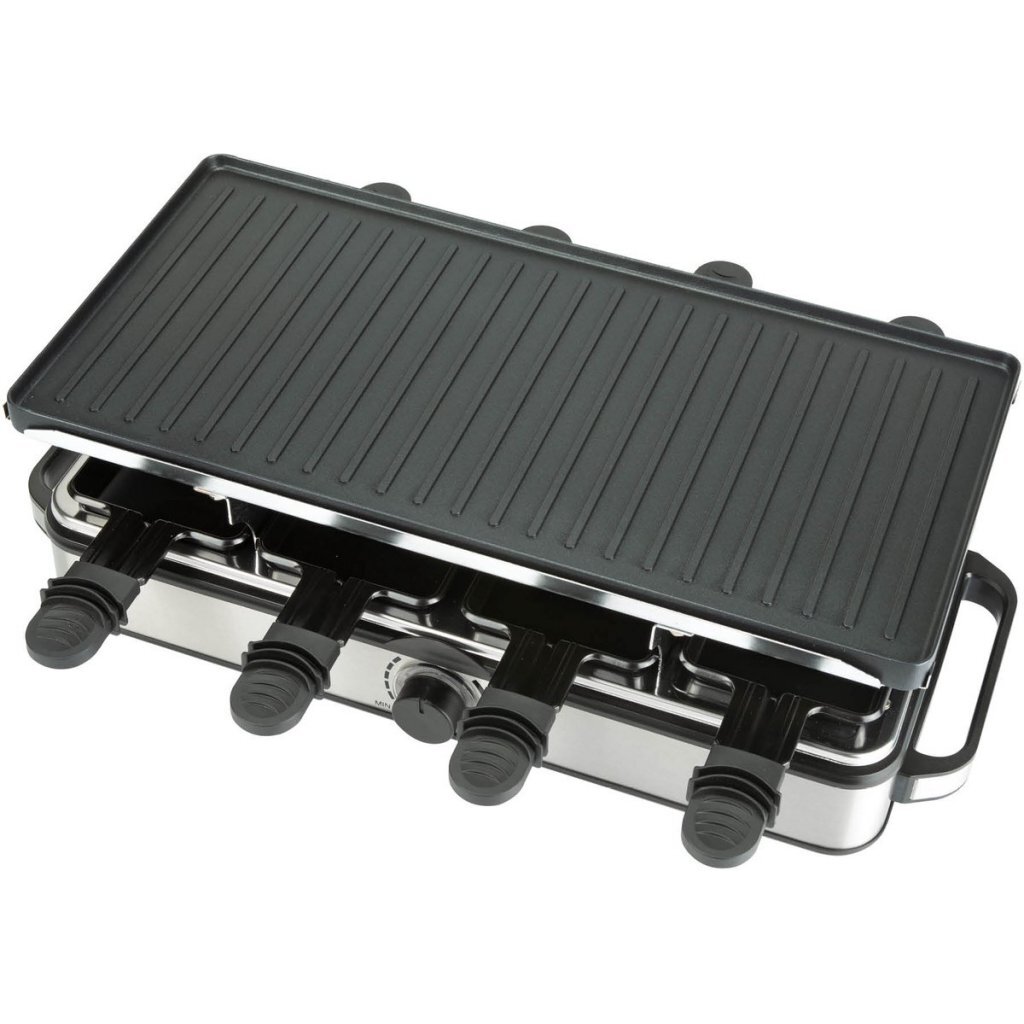 Bourgini Gourmette Reclette Pure Zwart/RVS