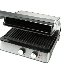 Alternative view of Bourgini Pure Contact Grill RVS/Zwart