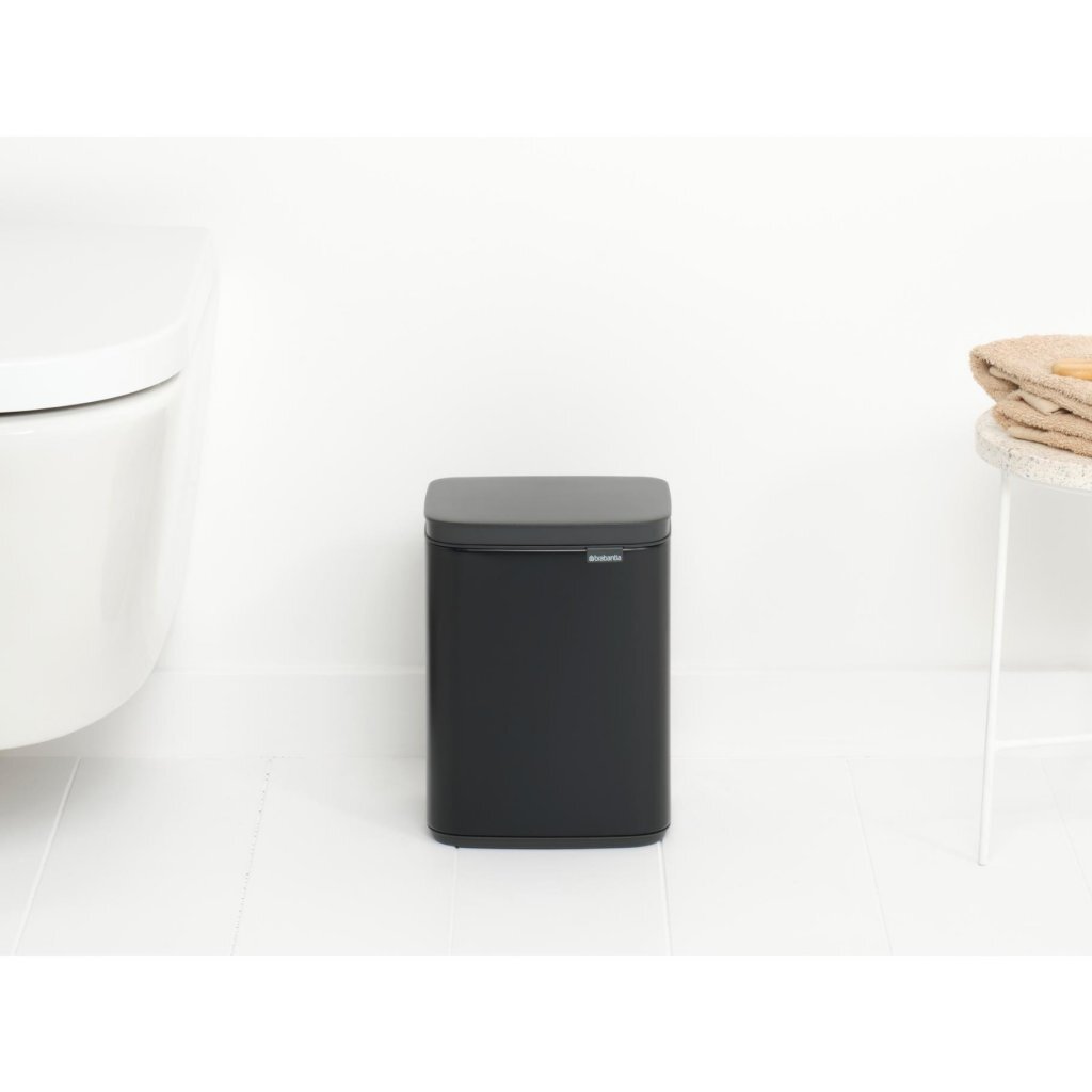 Brabantia Bo Afvalemmer 4L Mat Zwart - Image 4