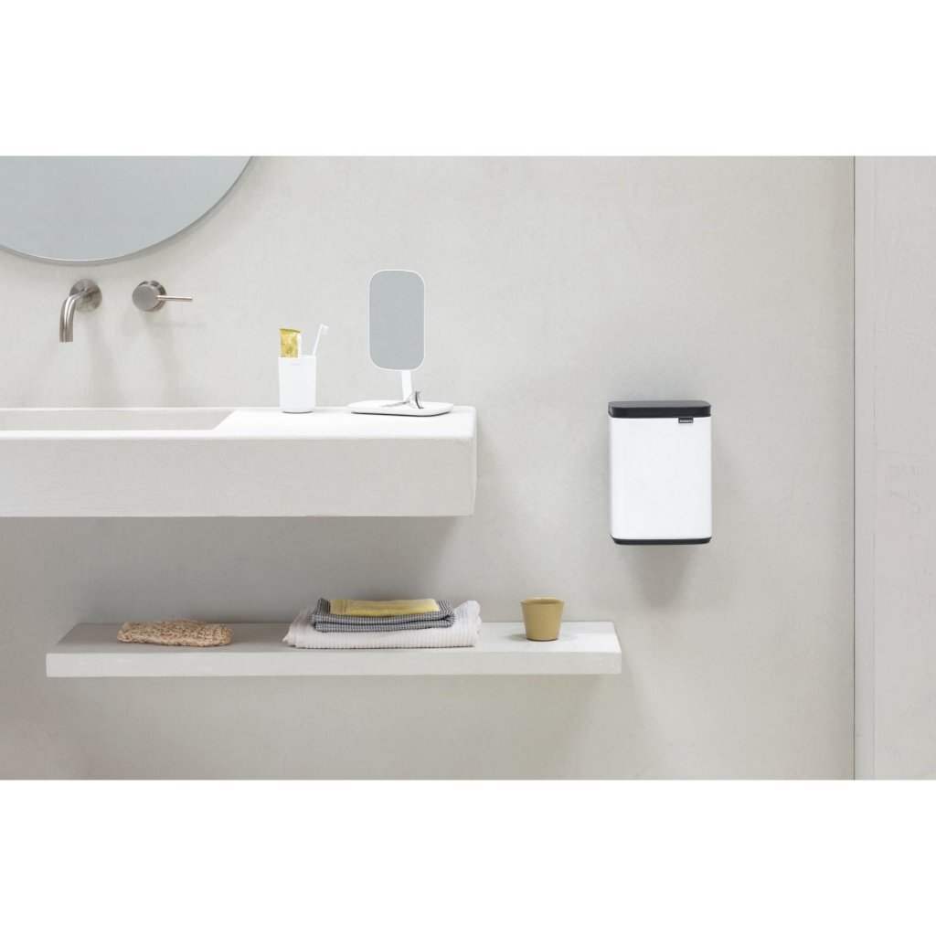 Brabantia Bo Afvalemmer 4L Wit - Image 4