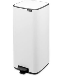 Alternative view of Brabantia Bo Pedaalemmer 30L Wit