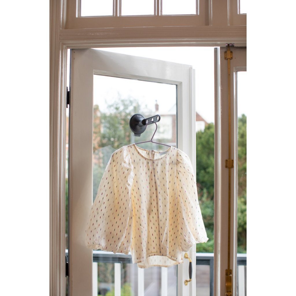 Brabantia Inklapbare Kledinghaak met Zuignap Zwart - Image 5