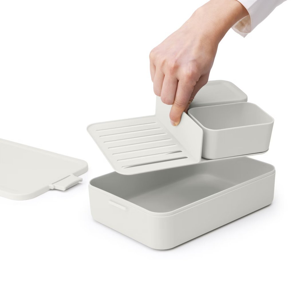 Brabantia Make & Take Bento Lunchbox L Lichtgrijs - Image 2