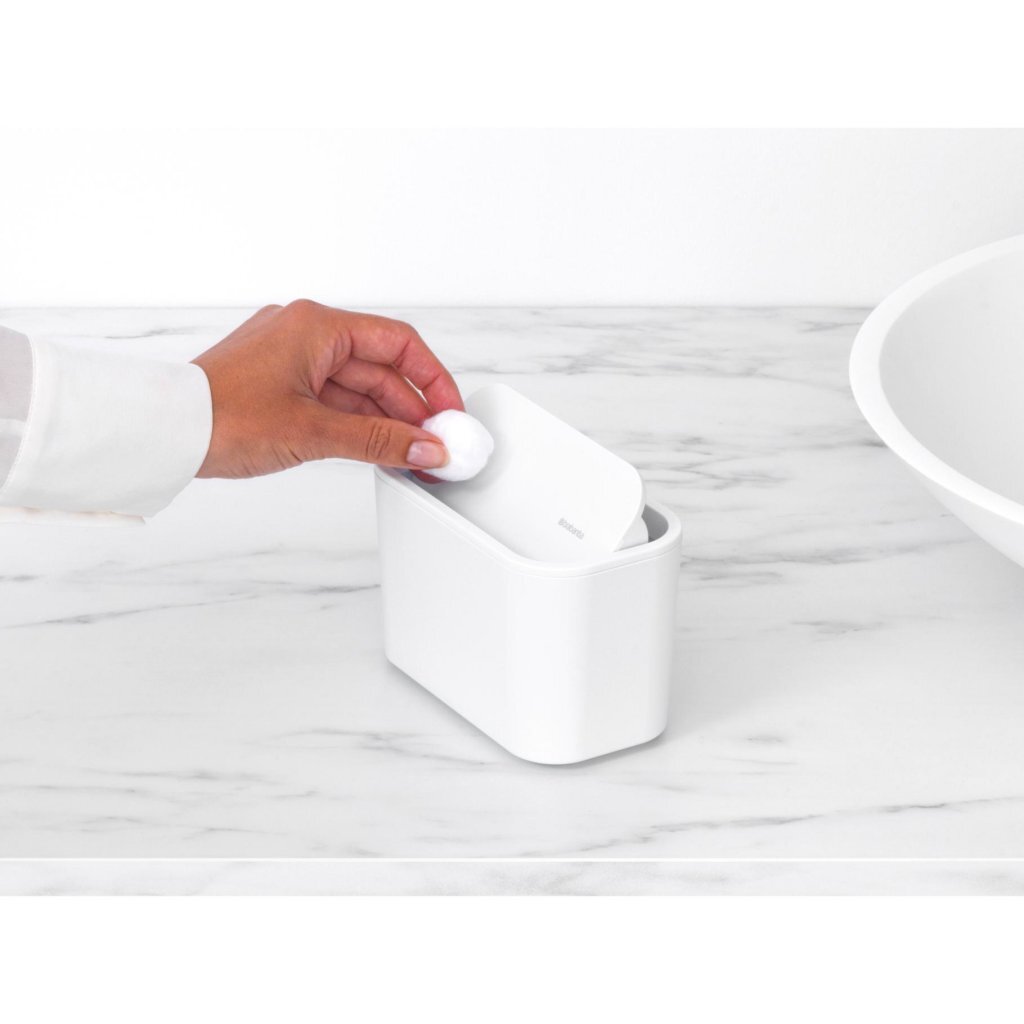 Brabantia MindSet Badkamer Afvalbakje Wit - Image 3