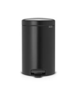 Brabantia NewIcon Pedaalemmer 12L Mat Zwart