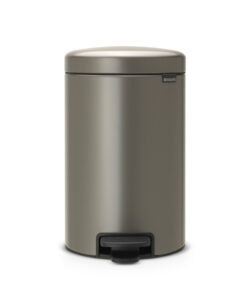 Brabantia NewIcon Pedaalemmer 12L Platinum