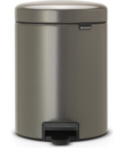 Brabantia NewIcon Pedaalemmer 5L Platinum